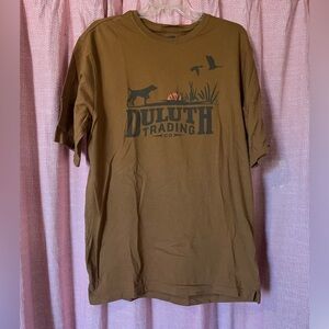 Duluth Trading Co Brown Short Sleeve Tee